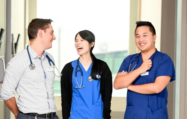 WH staff smiling 