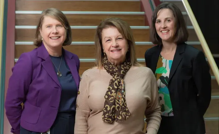 Cathy Said and Rosa Cursio-Barcham and Emily Ramage