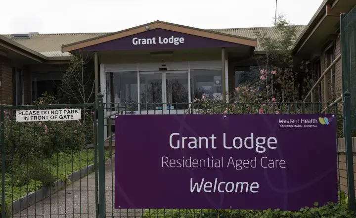 Exterior of Grant Lodge Residential Aged Care