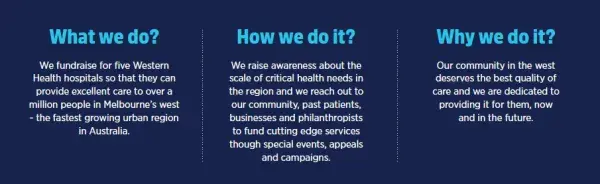 WHF Mission