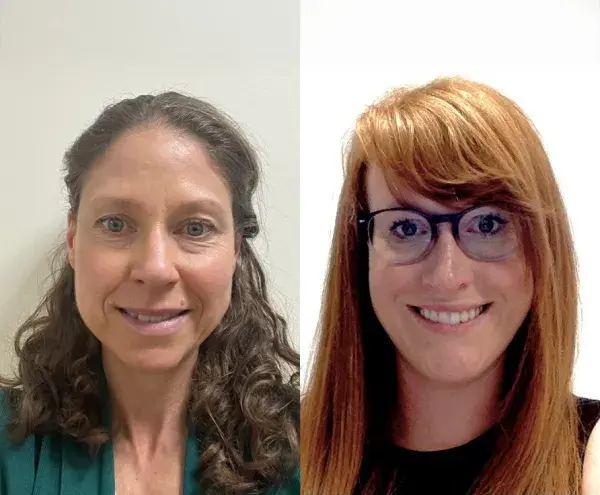 Suzanne Kosmider and Grace Gard 