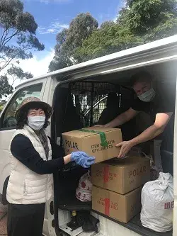 Vietnamese community donation